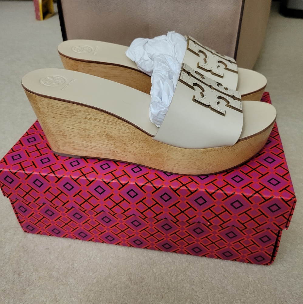 AUTHENTIC TORY BURCH INES SLIDES